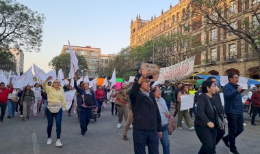 Antorchistas exigen justicia en CDMX por compañeros asesinados