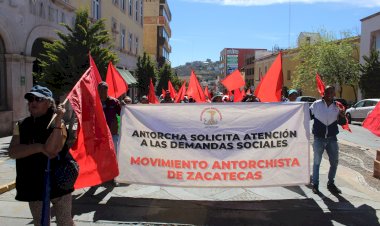 Retoma Antorcha protestas en Zacatecas por falta de soluciones