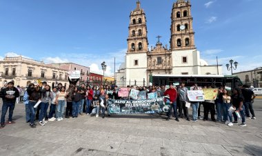 Jóvenes en Durango exigen alto total al genocidio palestino