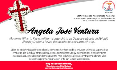 ESQUELA | Angela José Ventura