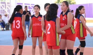 XXI Espartaqueada Deportiva, voleibol, Puebla infantil