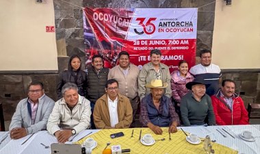 10 mil antorchistas celebrarán 35 años de Antorcha en Ocoyucan